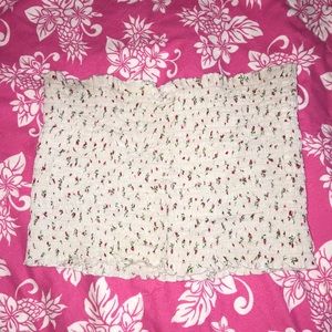 Brandy Melville floral tube top